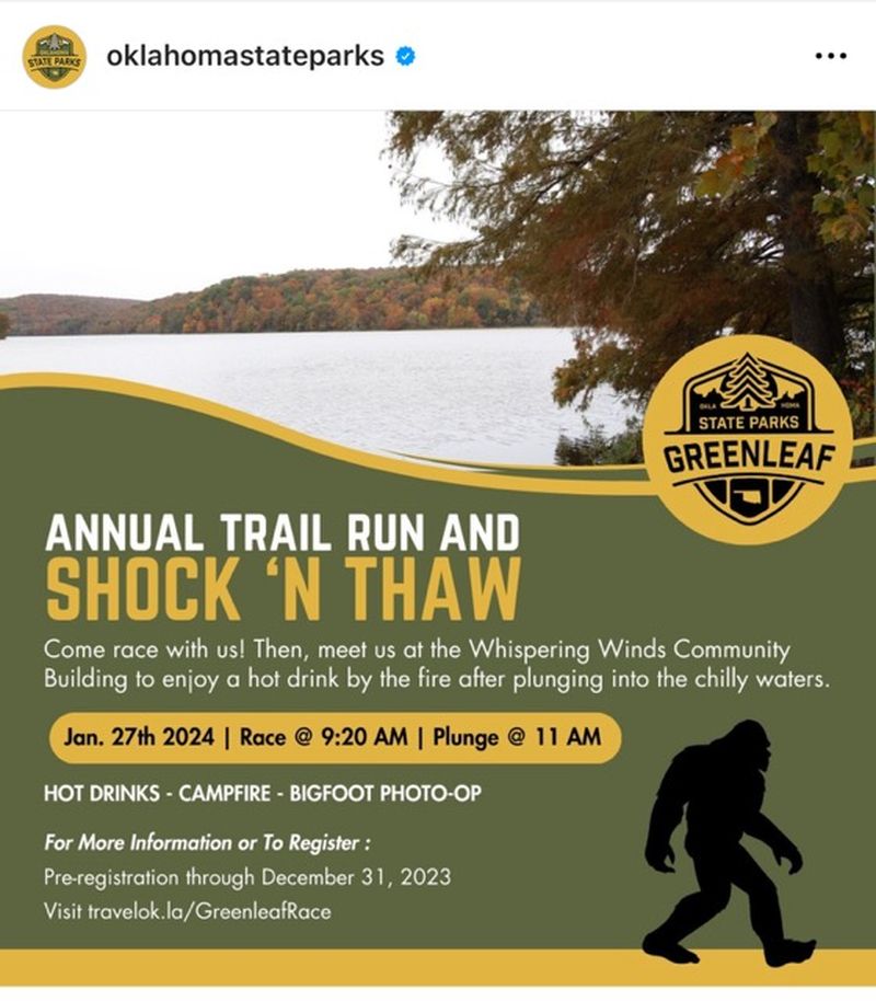 Greenleaf Trail Run & Shock 'n Thaw Oklahoma's